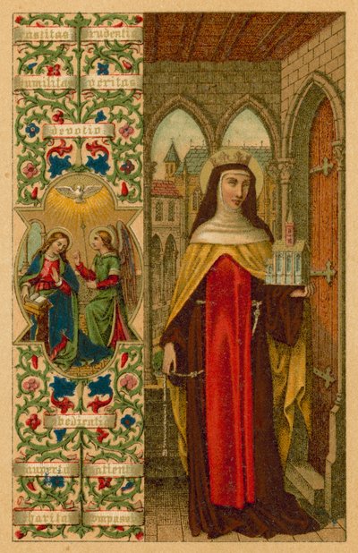Santa Giovanna di Valois da French School