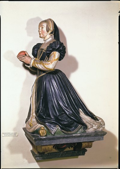 Statua di Antoinette de Fontette da French School