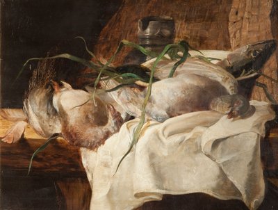 Natura morta con selvaggina da French School
