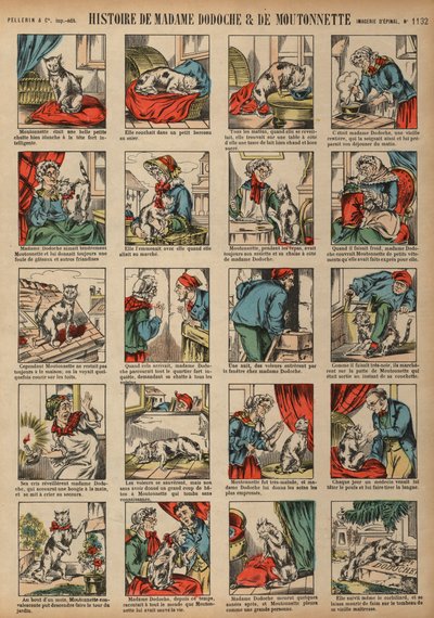 Storia di Madame Dodoche e del suo gatto Moutonnette da French School