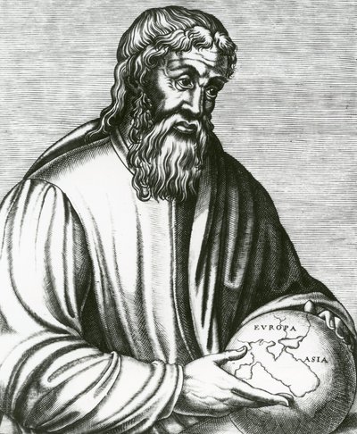 Strabone il Geografo, XVI secolo da French School