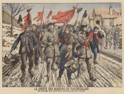 Sciopero dei minatori del Pas-de-Calais, Francia da French School