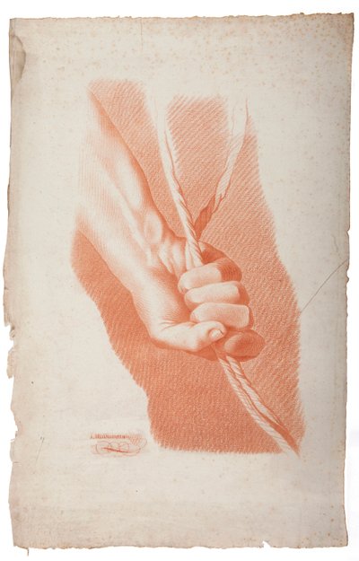 Studio di una mano da French School