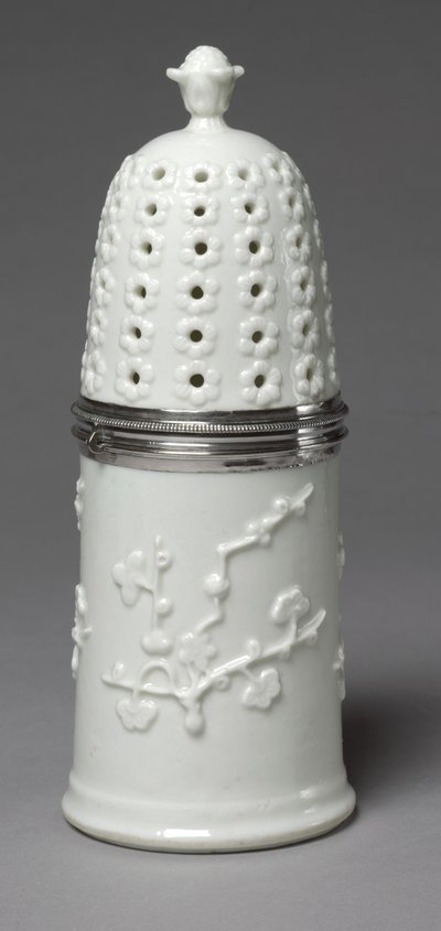 Zuccheriera, manifattura Saint Cloud Porcelain Factory, c.1732-1738 da French School