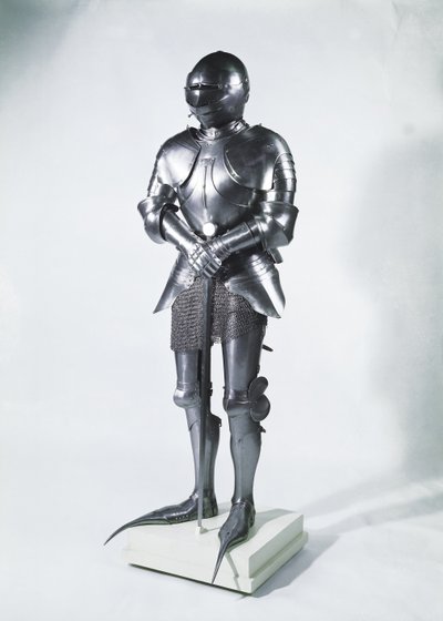 Armatura con poulaines, c.1480 da French School