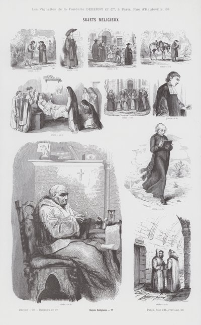 Sujets Religieux da French School