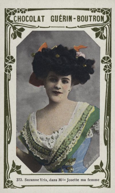 Suzanne Yris, in Mademoiselle Josette ma femme da French School