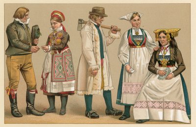 Costume svedese da French School
