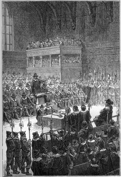 Processo di Carlo I - Re di Gran Bretagna e Irlanda da French School