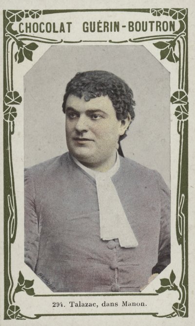 Talazac in Manon da French School