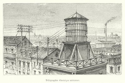 Telegrafia elettrica aerea da French School
