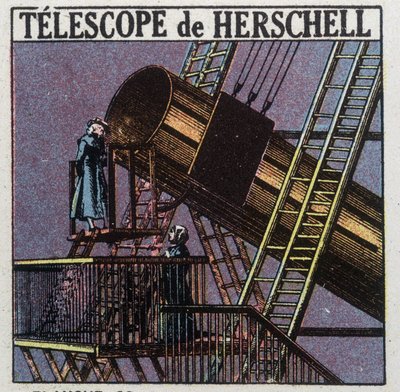Telescopio di Friedrich Wilhelm Herschel (1738-1822) - in "L