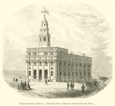 Tempio mormone di Nauvoo da French School