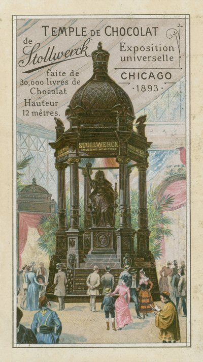 Tempio del cioccolato di Stollwerck da French School