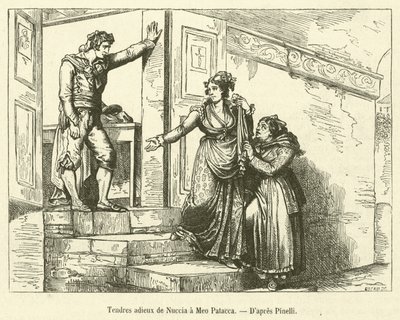 Teneri addii di Nuccia a Meo Patacca da French School