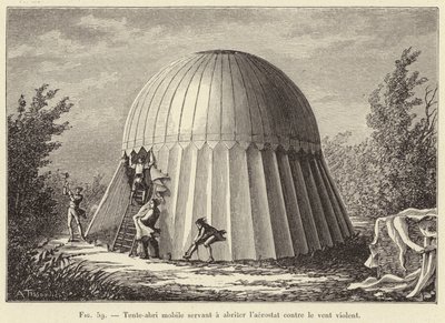 Tenda mobile per proteggere l