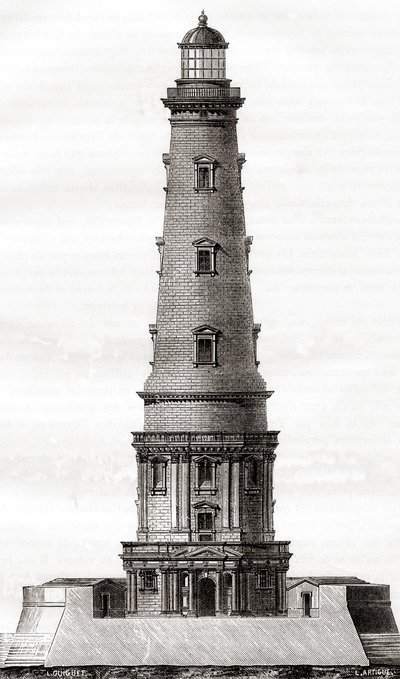 Il faro di Cordouan del XVII secolo, vicino alla foce dell