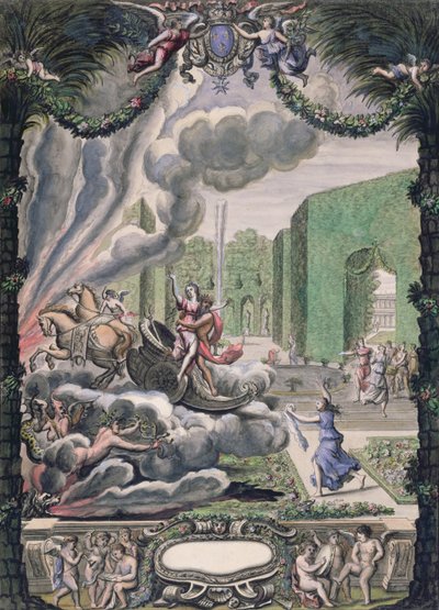 Il rapimento di Proserpina da parte di Plutone da French School
