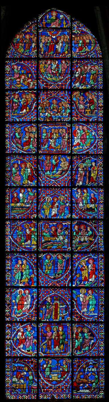 La finestra degli apostoli da French School