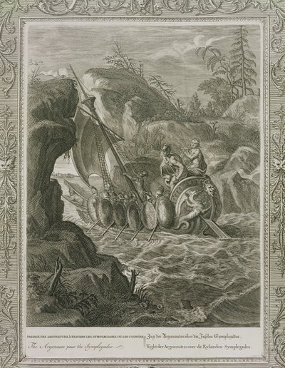 Gli Argonauti passano le Simplegadi da French School