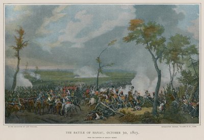 La battaglia di Hanau da French School