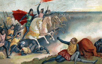 La Battaglia di Hastings del 14/10/1066 tra i Sassoni di Harold II e l