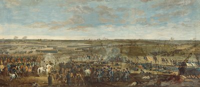 La battaglia di Lipsia, 18 ottobre 1813 da French School