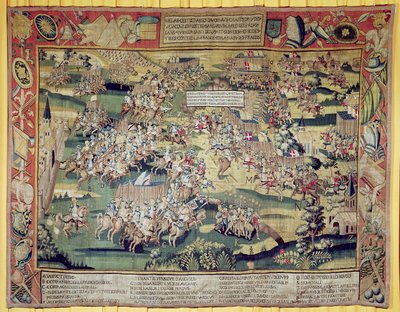 La battaglia di St. Denis, 10 novembre 1567, 1570-80 da French School
