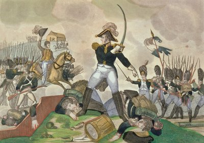 La battaglia di Waterloo, 18 giugno 1815 da French School