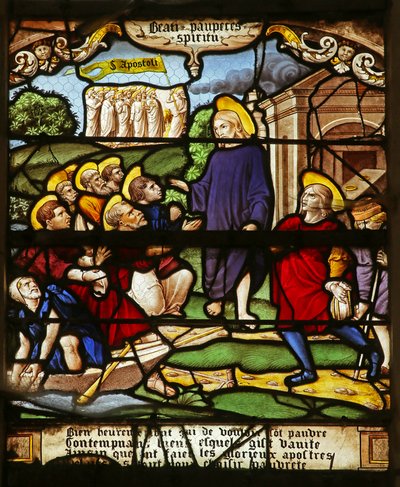 Le Beatitudini: Beati i poveri in spirito: la chiamata degli Apostoli da French School
