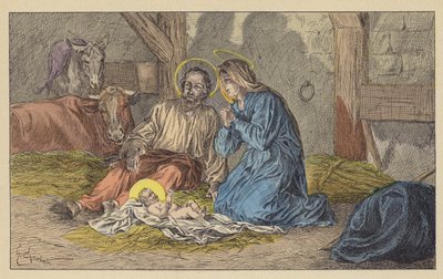 La nascita di Gesù Cristo da French School