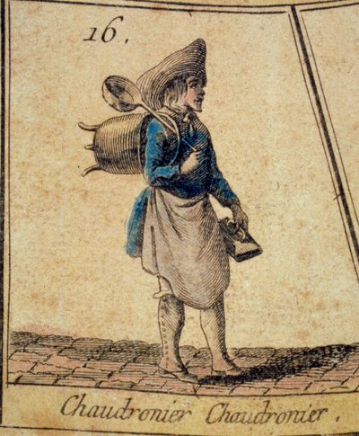 Il calderaio (dettaglio) da French School