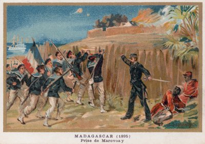 La cattura di Marovoay, Madagascar da French School