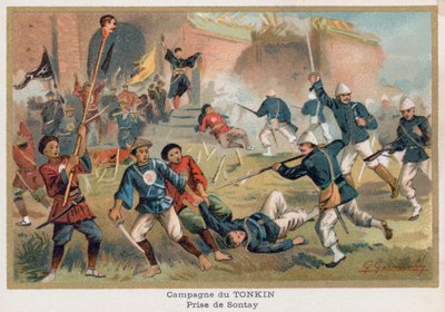 La cattura di Sontay da French School