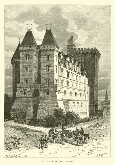 Il castello di Pau da French School