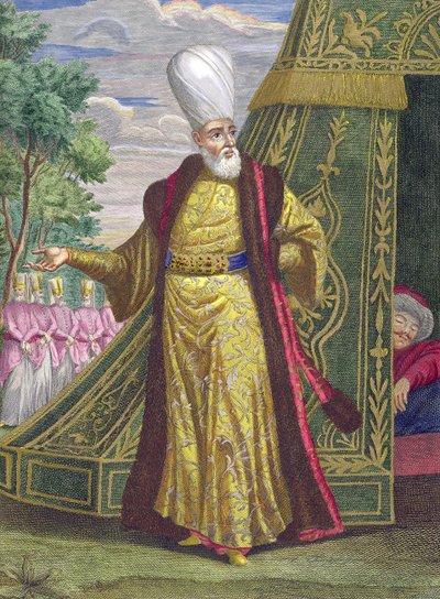 Il Capo dei Giannizzeri, dal Recueil d