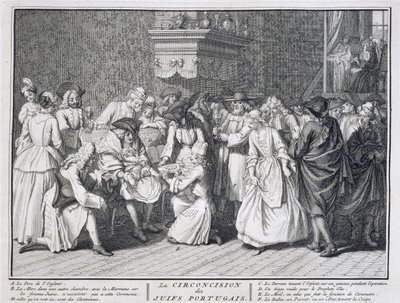 La cerimonia della circoncisione da French School