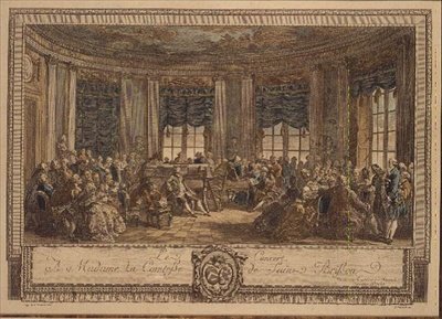 Il concerto dato dalla contessa di Saint Brisson da French School