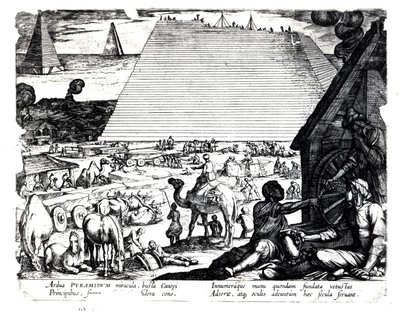 La costruzione delle piramidi da French School