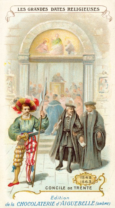 Il Concilio di Trento da French School