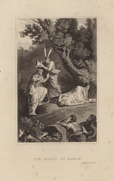 La morte di Aronne da French School