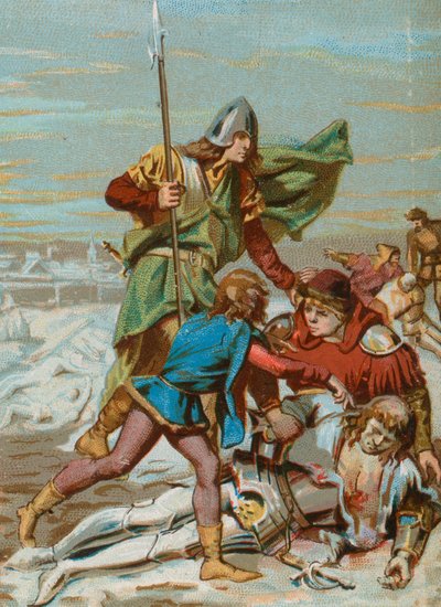 La morte di Carlo il Temerario, Duca di Borgogna da French School