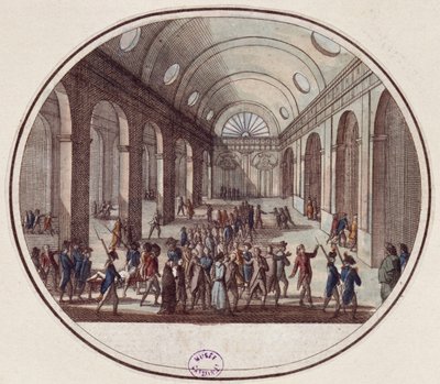 La Morte di Ventuno Deputati Girondini, 31 ottobre 1793 (10 Brumaio Anno 2) da French School