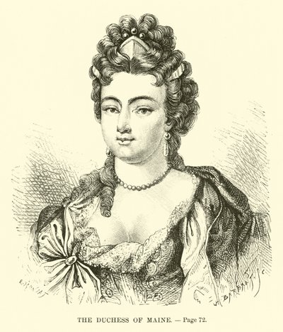 La Duchessa del Maine da French School