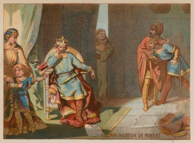 La scomunica di Roberto II da French School