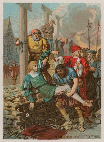 I primi martiri protestanti da French School