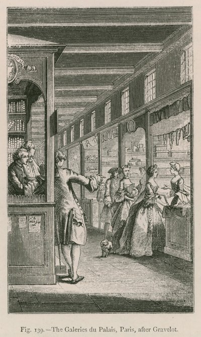 Le Galeries du Palais, Parigi da French School