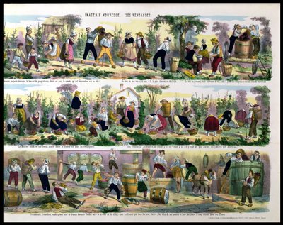 La vendemmia, Imagerie de Pont-a-Mousson da French School