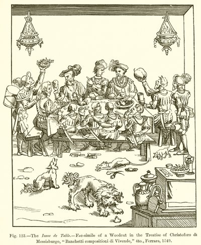 Il servizio da tavola da French School