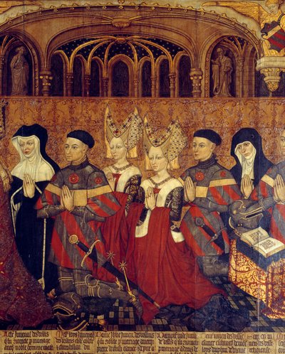 La famiglia Jouvenel degli Ursins (dettaglio) da French School